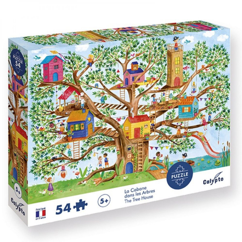 PUZZLE 54P - LA CABANE DANS LES ARBRES