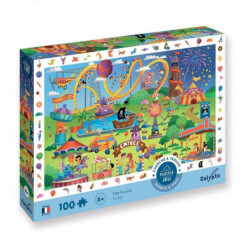 PUZZLE 100P - CHERCHE ET TROUVE FETE FORAINE