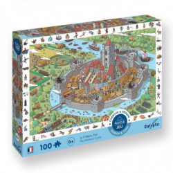 PUZZLE 100P - CHERCHE ET TROUVE LE CHATEAU FORT