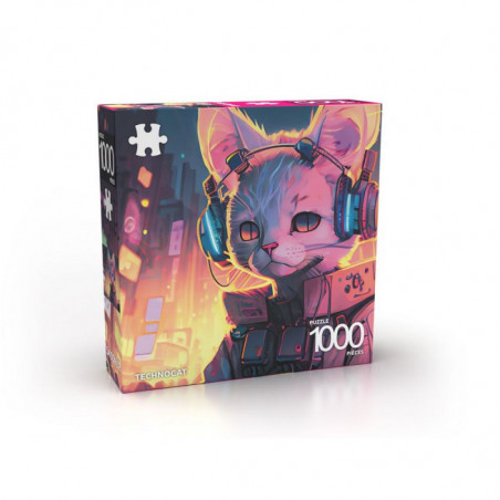 PUZZLE 1000P - TECHNOCAT