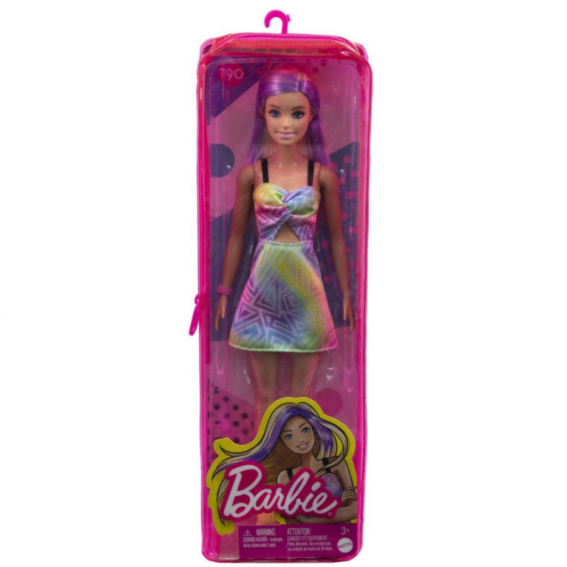 BARBIE FASHIONISTA 190 - MECHES VIOLETTES