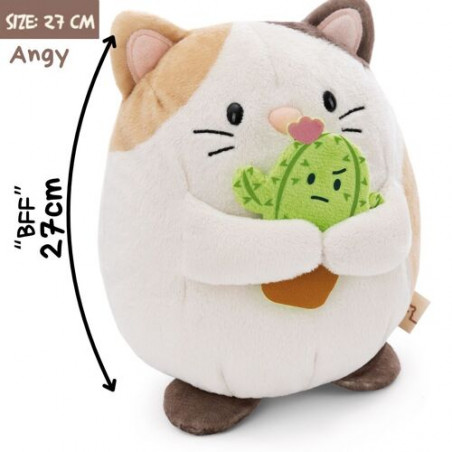 MYMOCHI - ANGY LE CHAT AVEC CACTUS 27CM