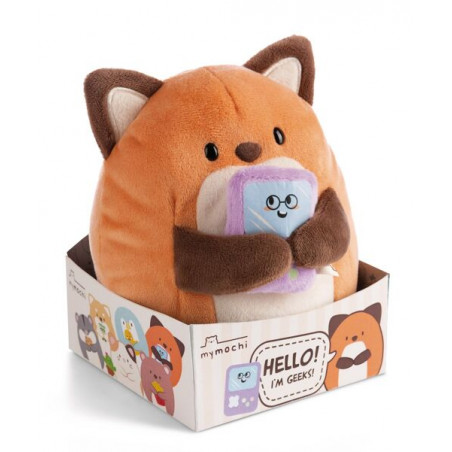 MYMOCHI - GEEKS LE RENARD AVEC CONSOLE 16CM