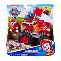 PAT PATROUILLE - VEHICULE + FIGURINE RESCUE WHEELS MARCUS