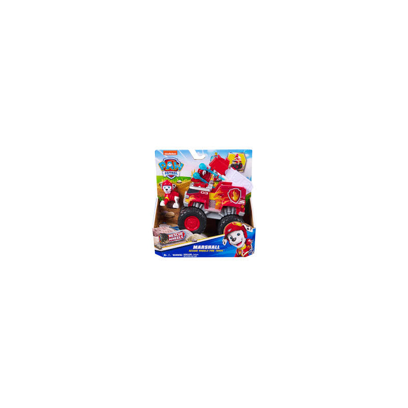 PAT PATROUILLE - VEHICULE + FIGURINE RESCUE WHEELS MARCUS PAT PATROUILLE - VEHICULE + FIGURINE RESCUE WHEELS MARCUS