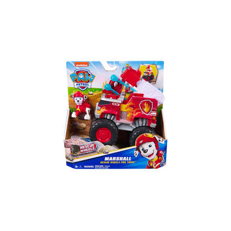 PAT PATROUILLE - VEHICULE + FIGURINE RESCUE WHEELS MARCUS