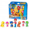 PAT PATROUILLE - MULTIPACK DE 7 FIGURINES RESCUE WHEELS