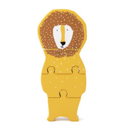 PUZZLE FORMES ANIMAUX EN BOIS - MR. LION