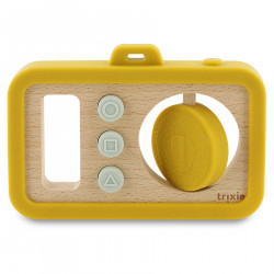 APPAREIL PHOTO EN SILICONE ET BOIS - MR. LION