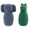 JOUETS DE BAIN ASPERGEUR - MRS. ELEPHANT & MR. CROCODILE