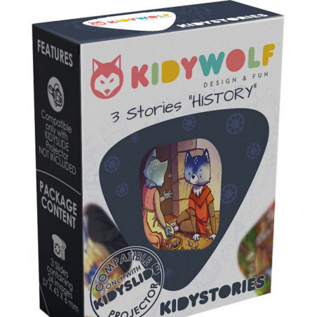 KIDYWOLF KIDYSTORIES - 3 HISTOIRES