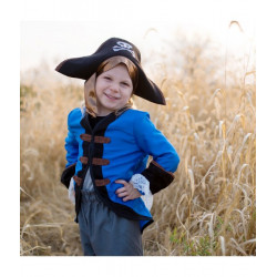 PIRATE CORSAIRE - VESTE, PANTALON ET CHAPEAU, TAILLE US 5-6