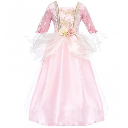 ROBE DE PRINCESSE LUNA ELEGANT IN PINK- ROSE, TAILLE US 5-6