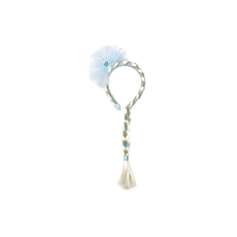 TIARE DE LA REINE DES NEIGES AVEC TRESSE TIARE DE LA REINE DES NEIGES AVEC TRESSE