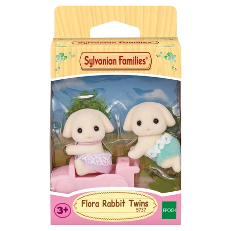 SYLVANIAN - LES JUMEAUX LAPIN BELIER