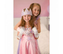 COURONNE DE PRINCESSE SEQUINS, ROSE PASTEL