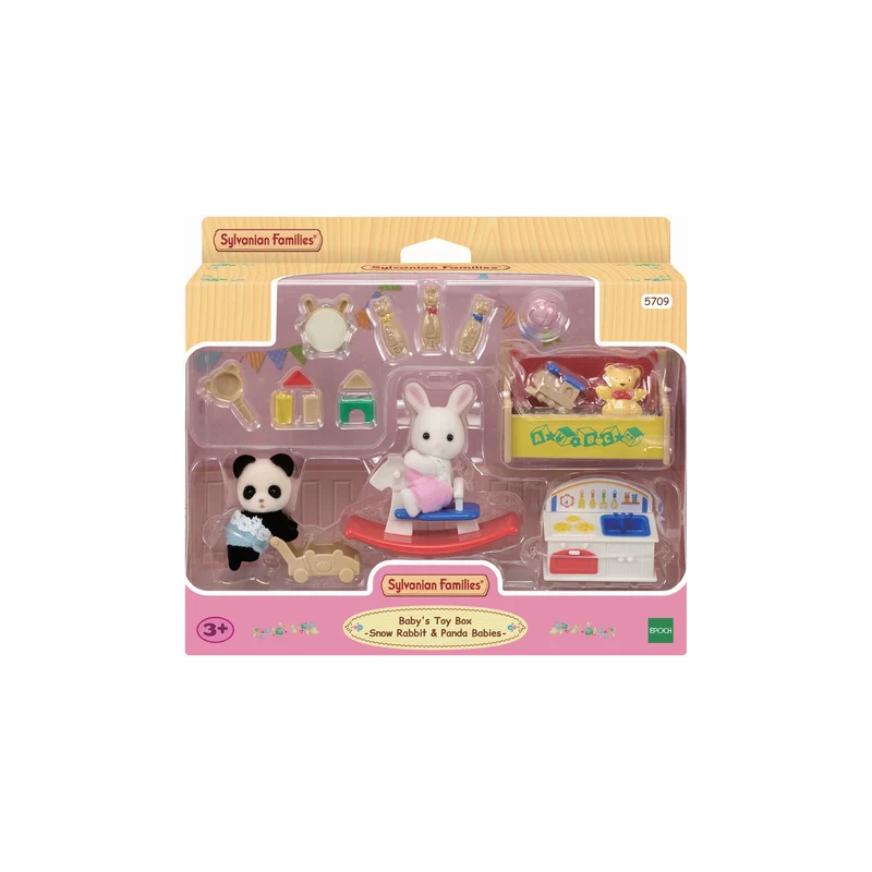 SYLVANIAN - LE COFFRE A JOUETS DES BEBES