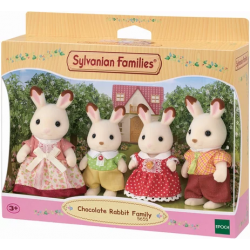 SYLVANIAN - LA FAMILLE LAPIN CHOCOLAT