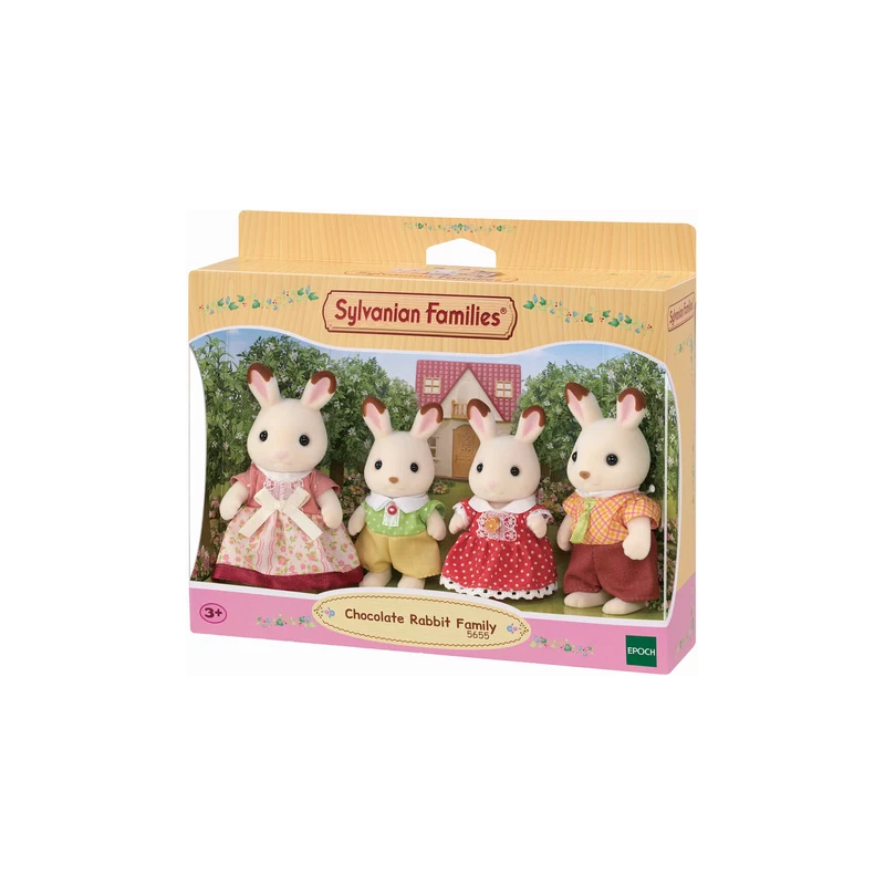 SYLVANIAN - LA FAMILLE LAPIN CHOCOLAT