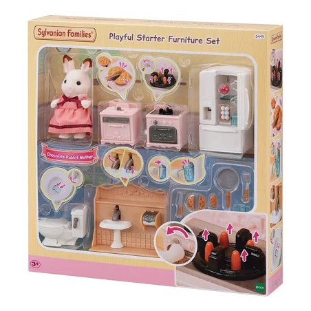 SYLVANIAN - LE SET D'AMEUBLEMENT COSY COTTAGE ET MAMAN