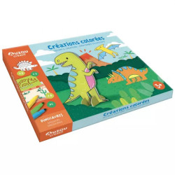 MON COFFRET D'ARTISTE - CREATIONS COLOREES - DINOSAURES