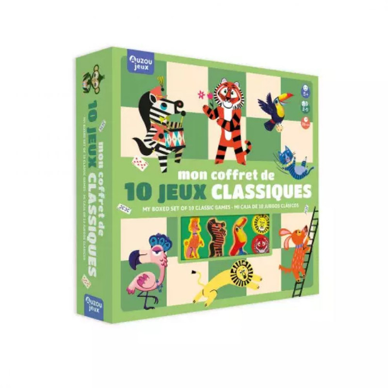 MON COFFRET DE 10 JEUX CLASSIQUES MON COFFRET DE 10 JEUX CLASSIQUES