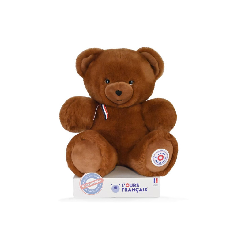 L'OURS FRANCAIS 35 cm - Cacao chaud L'OURS FRANCAIS 35 cm - Cacao chaud