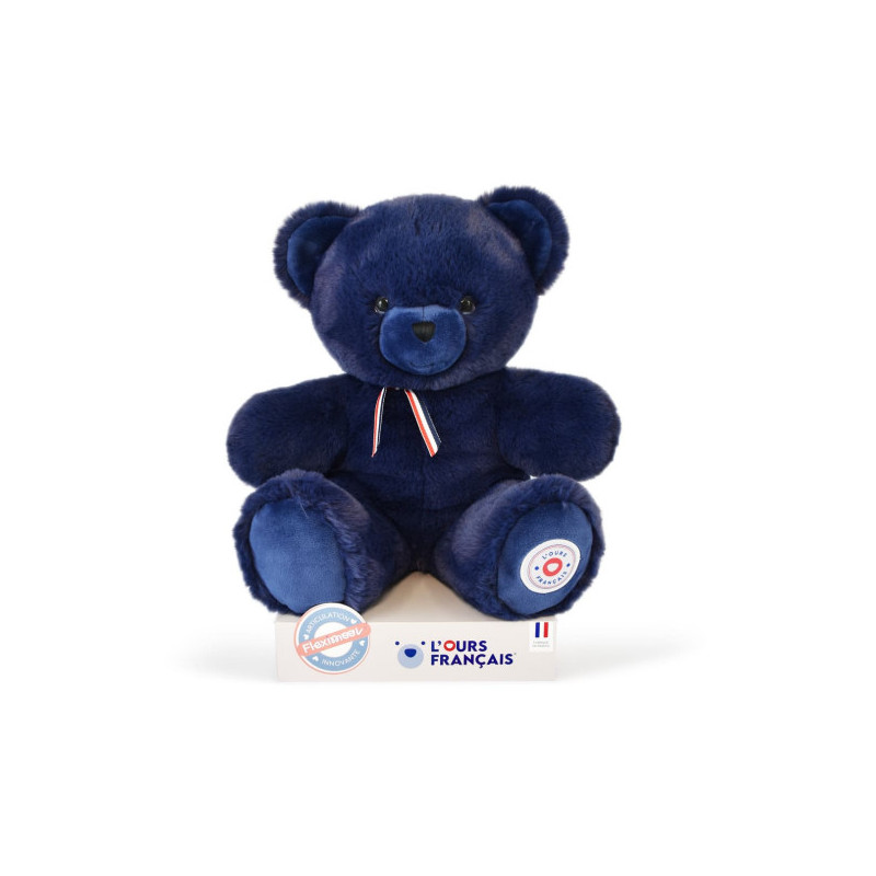 L'OURS FRANCAIS 35 cm - Bleu Rêves