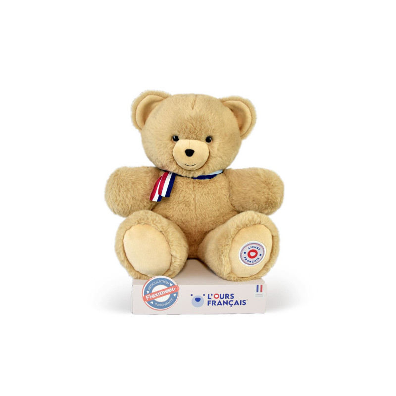 L'OURS FRANCAIS 35 cm - Beige poudré