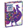 PUZZLE 500P - PUZZ'ART - PEACOCK