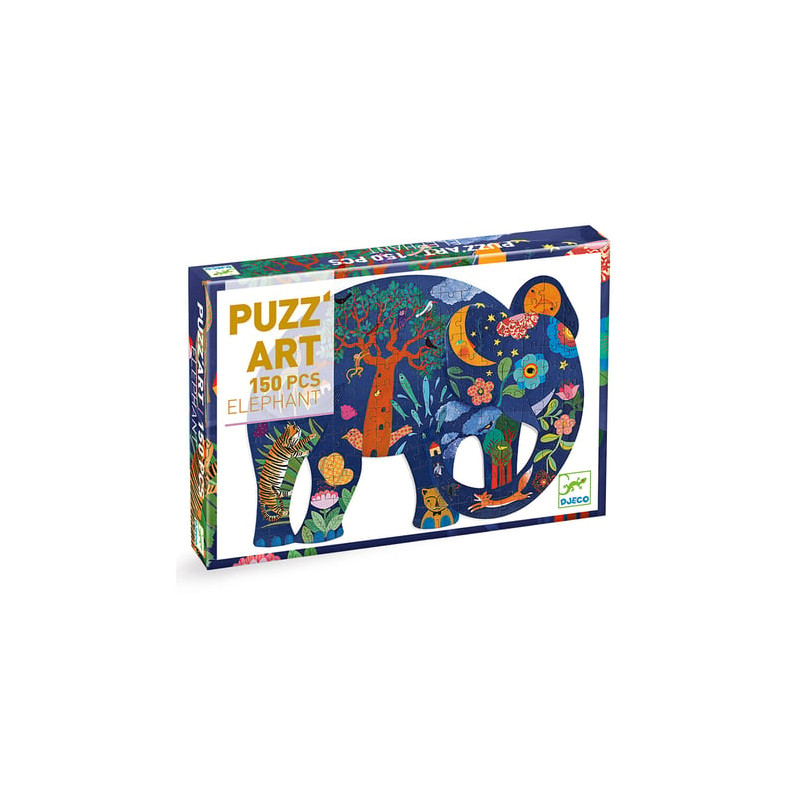 PUZZLE 150P - PUZZ'ART - ELEPHANT