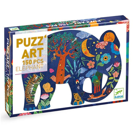 PUZZLE 150P - PUZZ'ART - ELEPHANT