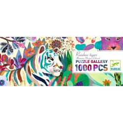 PUZZLE 1000P - PUZZLE GALLERY - RAINBOW TIGERS