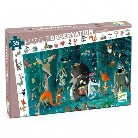 PUZZLE 35P - PUZZLE OBSERVATION - L'ORCHESTRE