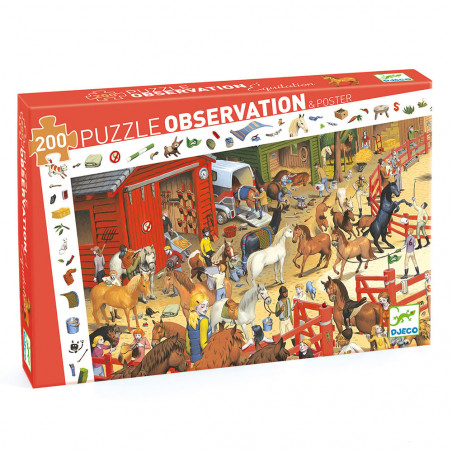 PUZZLE 200P - PUZZLE OBSERVATION - EQUITATION