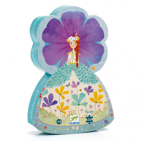 PUZZLE 36P - PUZZLE SILHOUETTE - LA PRINCESSE DU PRINTEMPS