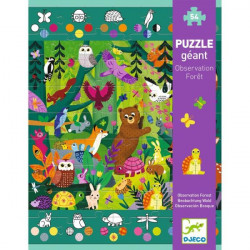 PUZZLE 54P - PUZZLE GEANT - OBSERVATION FORET