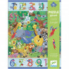 PUZZLE 54P - PUZZLE GEANT - GEANT 1 A 10 JUNGLE