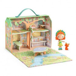 TINYLY - FIGURINE - MAISON DES BOIS DE SYLVIA & FOX- FSC MIX