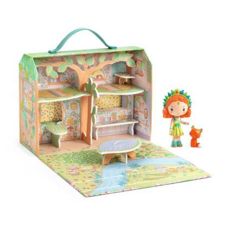 TINYLY - FIGURINE - MAISON DES BOIS DE SYLVIA & FOX- FSC MIX