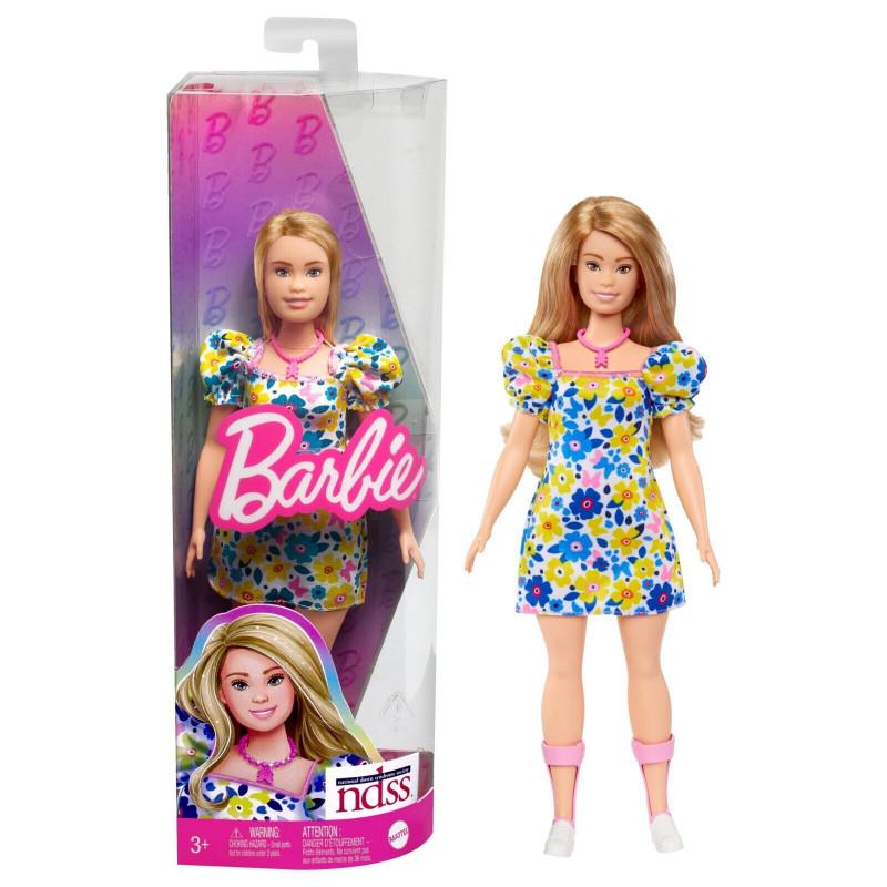 BARBIE FASHIONISTAS 65 ANS - POUPEE ATTEINTE DE TRISOMIE 21 BARBIE FASHIONISTAS 65 ANS - POUPEE ATTEINTE DE TRISOMIE 21