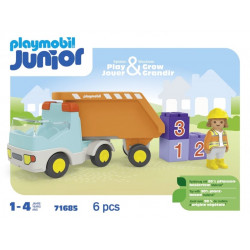 JUNIOR - OUVRIER AVEC CAMION BENNE