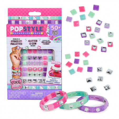 COOL MAKER - POP STYLE PACK STRASS ET PAILLETTES