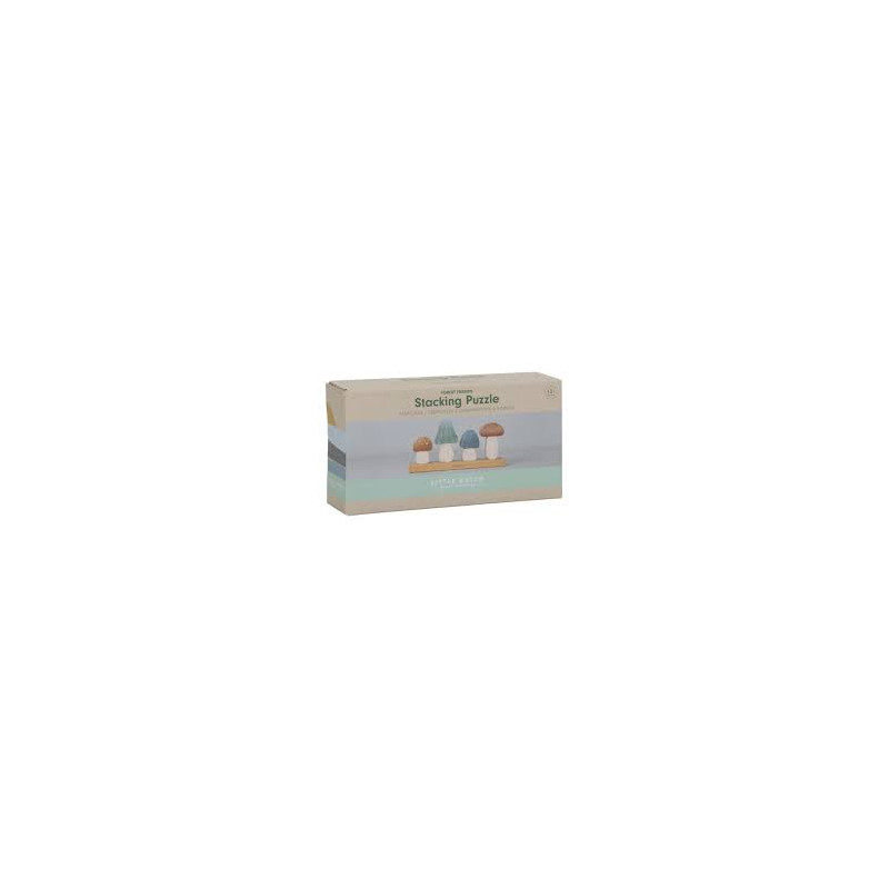 PUZZLE CHAMPIGNONS � EMPILER EN BOIS FSC - FOREST FRIENDS PUZZLE CHAMPIGNONS � EMPILER EN BOIS FSC - FOREST FRIENDS