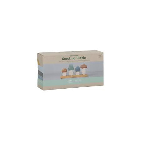PUZZLE CHAMPIGNONS ï¿½ EMPILER EN BOIS FSC - FOREST FRIENDS