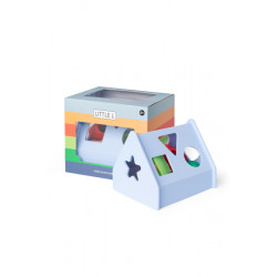 MAISON DE FORMES MULTICOLORE EN SILICONE