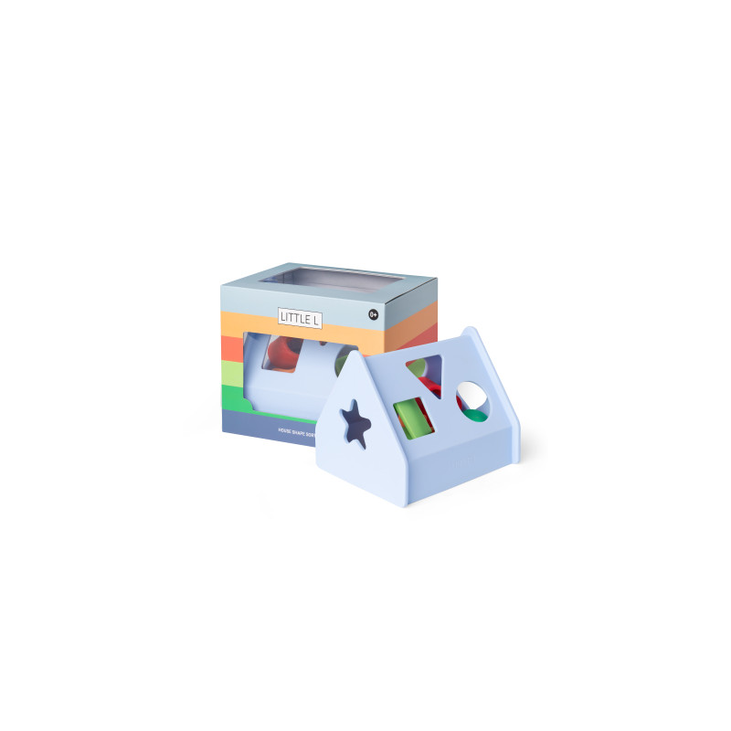 MAISON DE FORMES MULTICOLORE EN SILICONE MAISON DE FORMES MULTICOLORE EN SILICONE