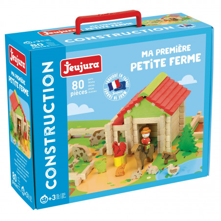 MA PREMIERE PETITE FERME EN BOIS - 80 PIECES