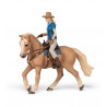 CHEVAL WESTERN ET SA CAVALIERE