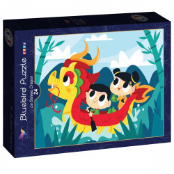 PUZZLE 24P - LE BATEAU DRAGON
